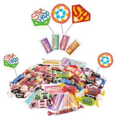 Fruidles Mega Candy Assortment Mix, Perfect for Event Parties, Social Events, Birthday Treats, Assorted Flavors, Candies &amp; Lollipops (1 Pound)
