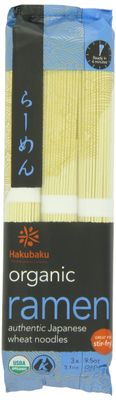 HAKUBAKU Ramen Noodles 3.1 Ounce (Pack of 12)