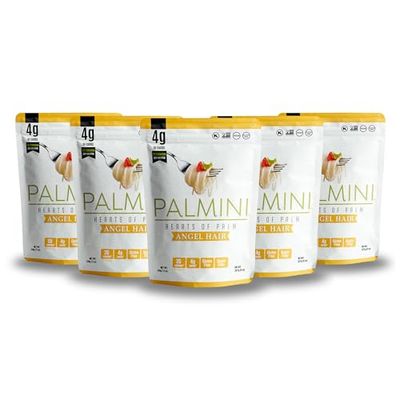 Palmini Low Carb Angel Hair | 4g of Carbs | As Seen On Shark Tank (12 Ounce Pouch (Pack of 6))
