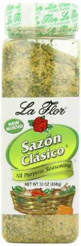 La Flor Spices Sazon Clasico, 30 Ounce
