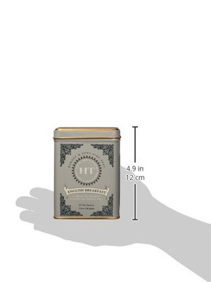 Harney &amp; Sons English Breakfast, 20 Teabags per Pack, (Pack of 4)