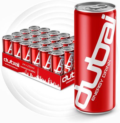 Dubai Energy Drinks | Healthy Energy Drinks w/ 37mg Caffeine per can | Infused With Five B Vitamins | Improves Energy &amp; Focus | Highest Standards &amp; Quality Ingredients | Made in Dubai