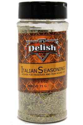 Italian Seasoning by Its Delish, Medium Jar, 2.5 oz