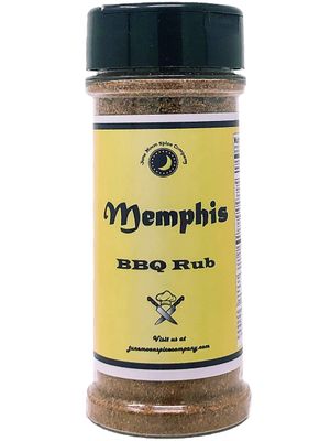 Memphis BBQ Dry Rub | Large Shaker | Calorie Free | Fat Free | Crafted in Small Batches | Premium | Flavor-Packed Memphis BBQ Dry Rub - Bring the Taste of Tennessee to Your Kitchen!