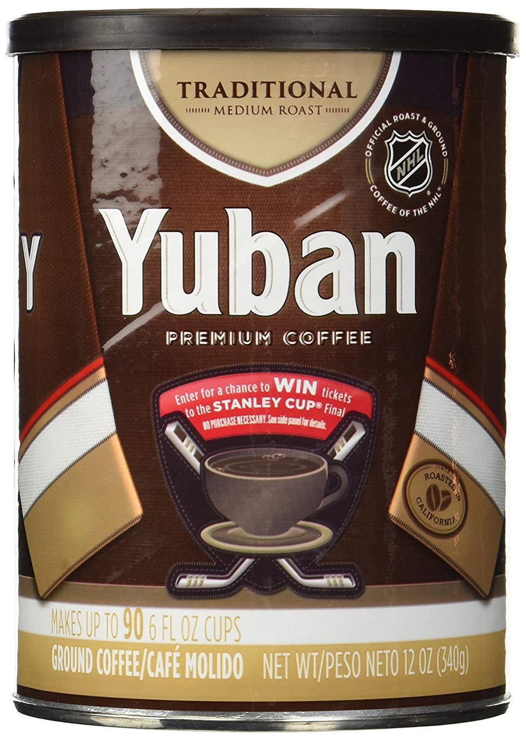 Yuban, Traditional Ground Coffee, 12-Ounce Can (Pack of 3)