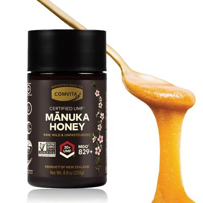 Comvita Manuka Honey (UMF 20+, MGO 829+) New Zealands #1 Manuka Brand | Highest Grade, Superfood for Gut &amp; Immune Support | Raw, Wild, Non-GMO | 8.8 oz