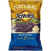 Natural Tostitos Blue Corn Tortilla Chips Made with Certified Organic Corn, 9 Ounce (Pack of 3)