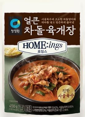 (pack of 2) Chung Jung One  Korean Yukgaejang   Soup Stew 15.8oz (Yukgaejang)