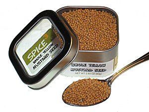 Whole Yellow Mustard Seed Tin