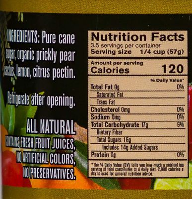 CHERIS DESERT HARVEST Prickly Pear Cactus Syrup, 7 OZ
