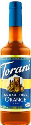 TORANI SF ORANGE, CS 12/750ML, 03-0811 (TORANI) R TORRE AND CO TORANI 750ML