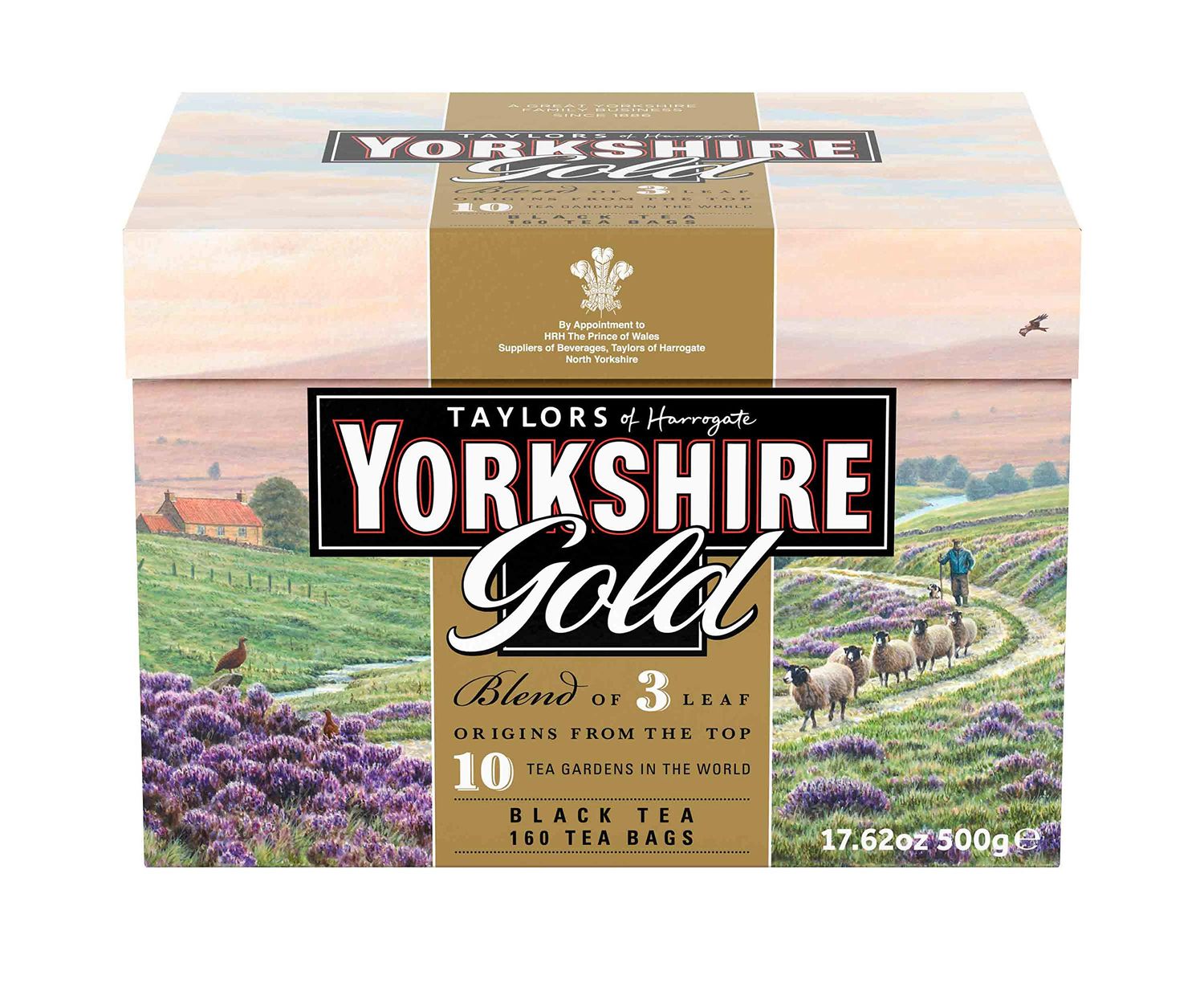 Taylors of Harrogate Yorkshire Gold, 160 Count (Pack of 1)