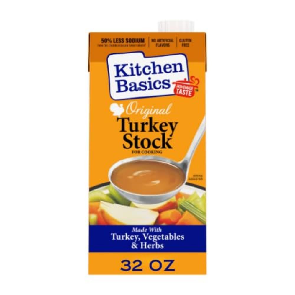 Kitchen Basics Original Turkey Stock, 32 oz. Carton