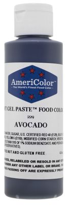 Americolor Soft Gel Paste Food Coloring 4.5 oz. - Avocado