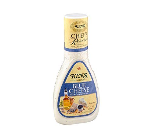Ken&#39;s Steak House Chef&#39;s Reserve Blue Cheese W/Gorgonzola Dressing, 9 Ounce