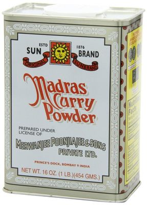 Sun Brand Madras Curry Powder, 1 Pound (Pack of 1)