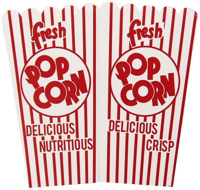 44e Open Top Popcorn Boxes ( Pack of 25ct)