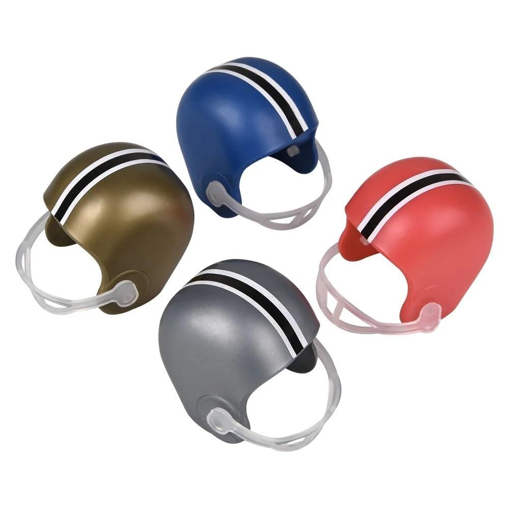 Oasis Supply Assorted Cupcake/Cake Decorating Toppers, 1-1/2-Inch, Football Helmets, Set of 12