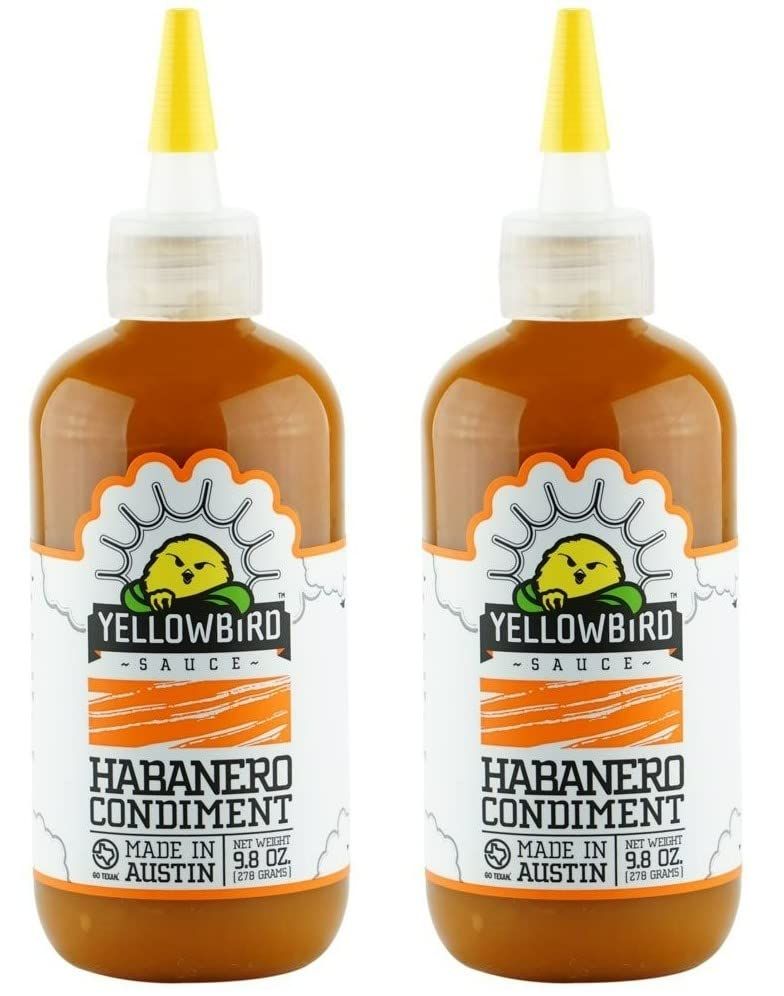 Yellowbird Habanero Condiment Sauce 9 oz (Pack of 2)