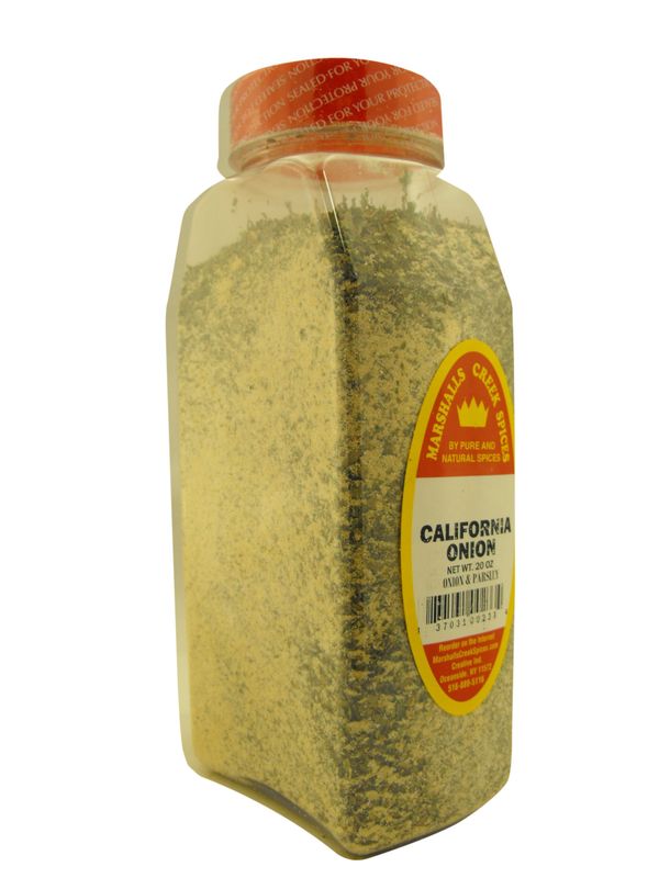 Marshalls Creek Spices Seasoning, California Onion, XL Size, 20 Ounce