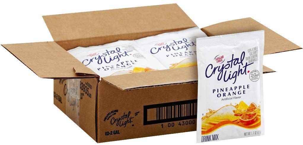 Crystal Light Pineapple Orange, 1.7 ounce -- 12 Per Case
