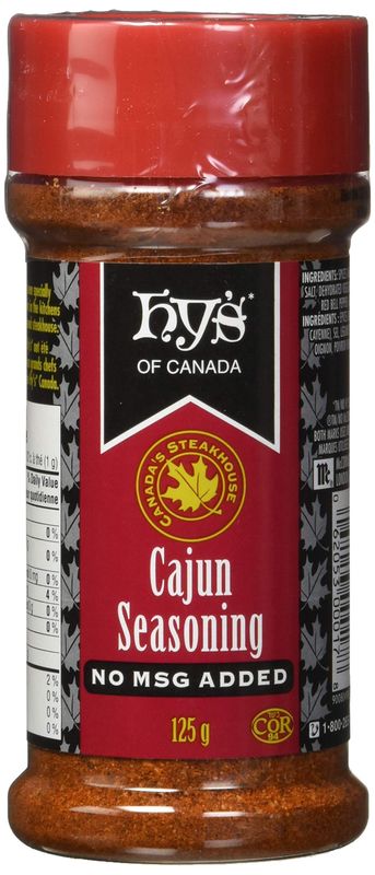 Hy&#39;s of Canada, Cajun Seasoning, 125g/4.4oz., (Imported from Canada)