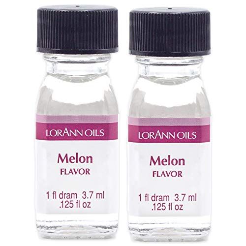 LorAnn Melon SS Flavor, 1 dram bottle (.0125 fl oz - 3.7ml - 1 teaspoon) - 2 pack
