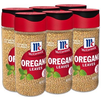 McCormick Oregano Leaves, 0.75 oz (Pack of 6)