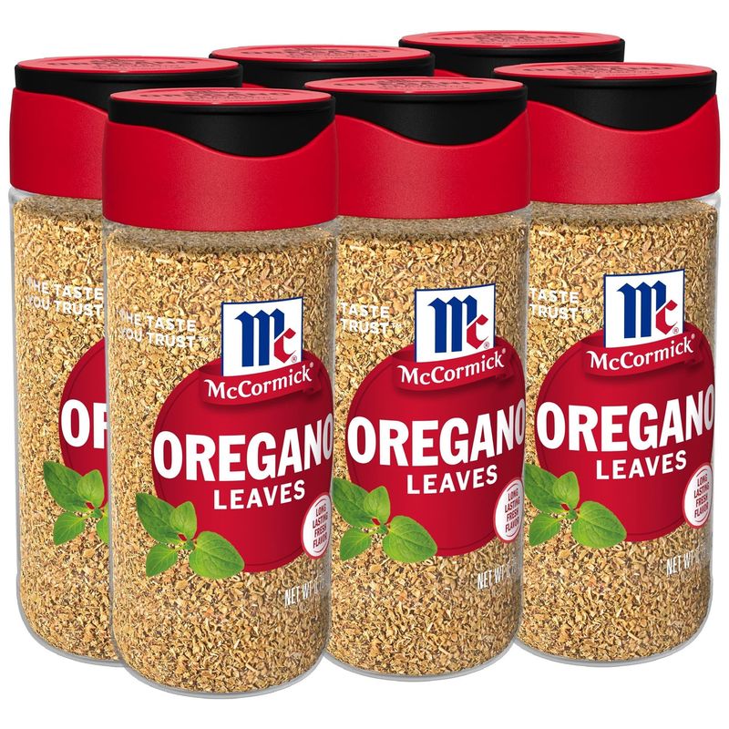 McCormick Oregano Leaves, 0.75 oz (Pack of 6)
