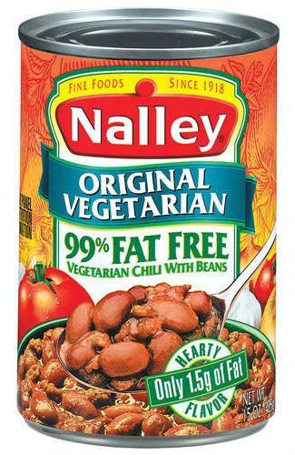 Nalley Original Vegetarian 99% Fat Free Chili (Pack of 3)
