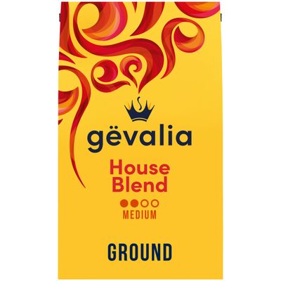 Gevalia House Blend Medium Roast 100% Arabica Ground Coffee, for a Keto and Low Carb Lifestyle, 20 oz Bag