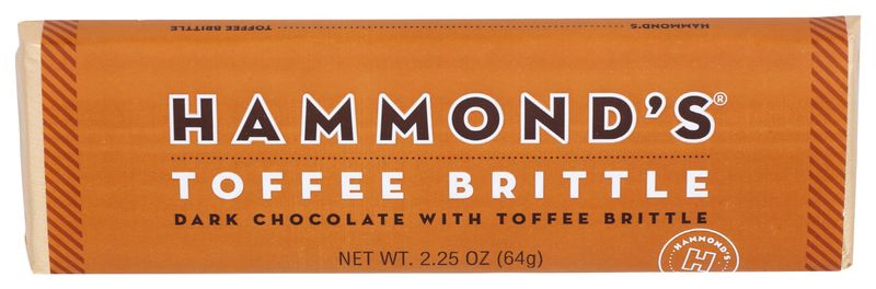 Hammond's Candies Chocolate Bar Toffee Brittle