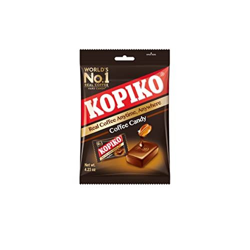 Kopiko Coffee Candy (4.23oz) - Your Take-Out Pocket Coffee for Every Occasion - Hard Candy Made from Indonesias Coffee Beans - Contains Real Coffee Extract for Better Taste