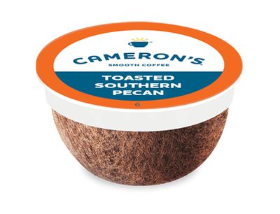 Cameron&#39;s Coffee Single Serve Pods, Flavored, Toasted Southern Pecan, 12 Count (Pack of 1)
