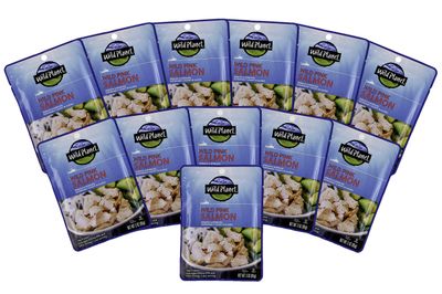 Wild Planet Wild Pink Salmon, Pouch, 3 Ounce, 12 Count