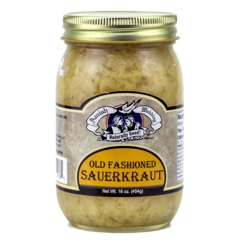 Amish Wedding Old Fashioned Sauerkraut 16 Ounces
