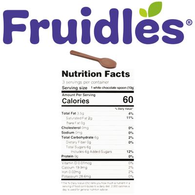 Fruidles Milk Spoons, Candy Hot Stirring Edible Spoons, Gourmet Milk Cocoa Edible Spoon Stirrers, Non-GMO, Dairy, 2.12 Oz (6 Spoons per Box) (4-Pack)