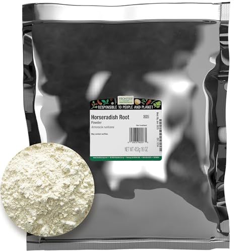 Frontier Co-op Horseradish Root Powder, Kosher | 1 lb. Bulk Bag | Armoracia rusticana