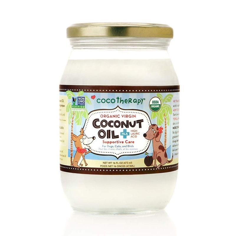 Cocotherapy Organic Virgin Coconut Oil for Pets, 16 Oz