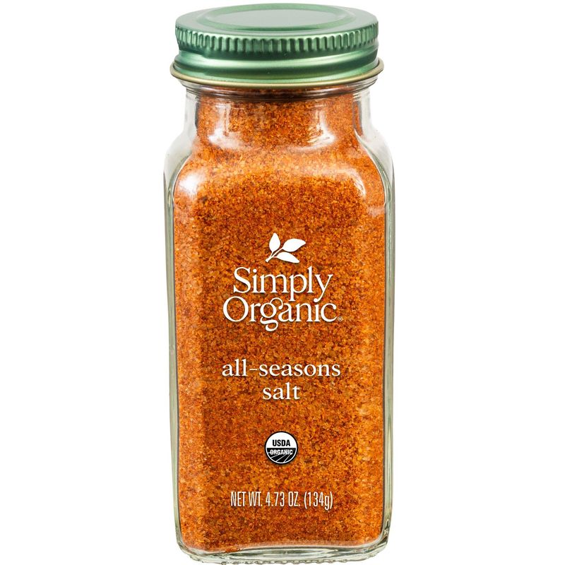 Simply Organic All-Seasons Salt, Certified Organic | 4.73 oz | Pack of 6