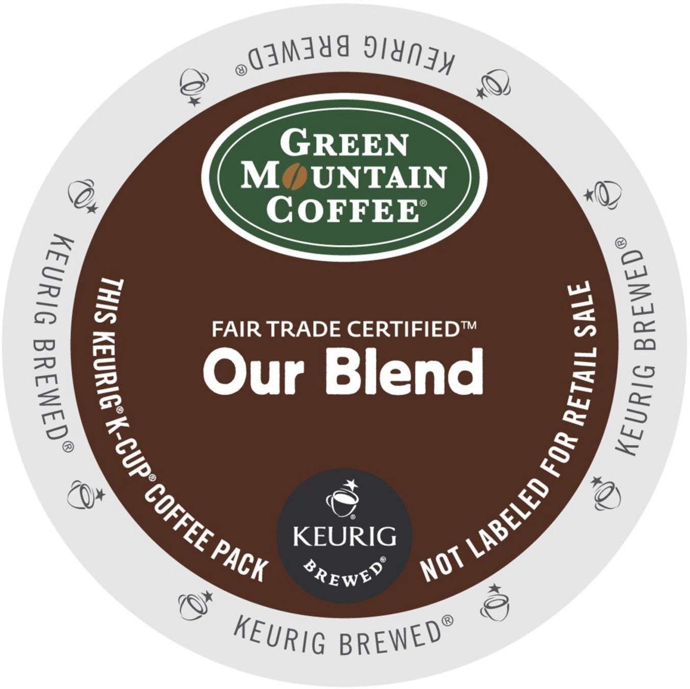 Green Mountain Coffee Our Blend, 24-Count K-Cups for Keurig Brewers (Pack of 2)