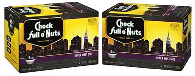 Chock Full o&#39;Nuts Upper West Side Coffee Single Serve Cups, 24 Count
