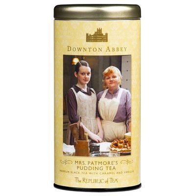 The Republic of Tea Downton Abbey Mrs. Patmore&#39;s Pudding Tea, 36 Tea Bags, Caramel Vanilla Black Tea