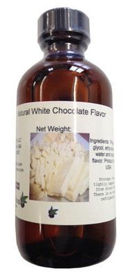 OliveNation White Chocolate Natural Flavor - 4 ounces - Premium Quality Flavoring for Baking