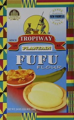 Plantain Fufu Flour 24oz Pack of 2