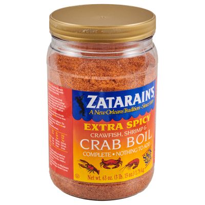 Zatarain&#39;s Extra Spicy Crawfish, Shrimp &amp; Crab Boil, 63 oz