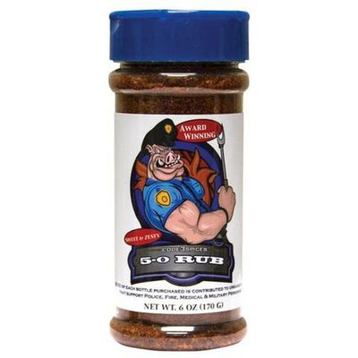 CODE 3 SPICES 5 0 Rub, 6 OZ