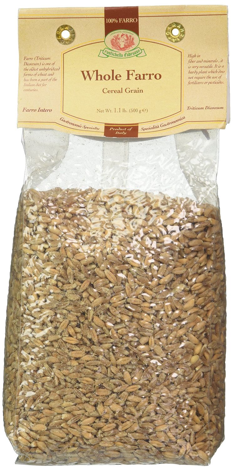 Rustichella d&#39;Abruzzo Whole Grain Farro,1.1 lb