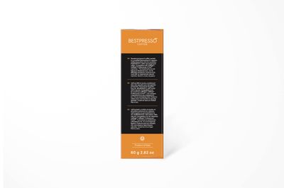 Bestpresso Coffee capsules compatible with Starbucks Verismo, Caffitaly, CBTL, K-fee systems 80 Pods (Cremoso)