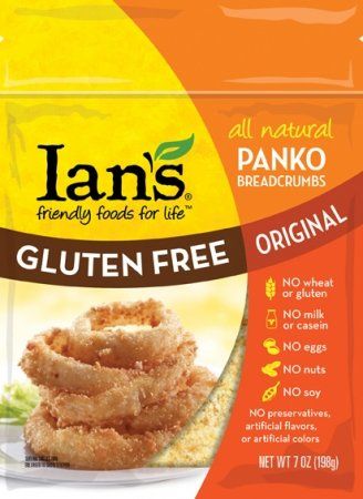 Ian&#39;s Natural Foods Panko Breadcrumbs Gluten Free Original -- 7 oz Each / Pack of 2